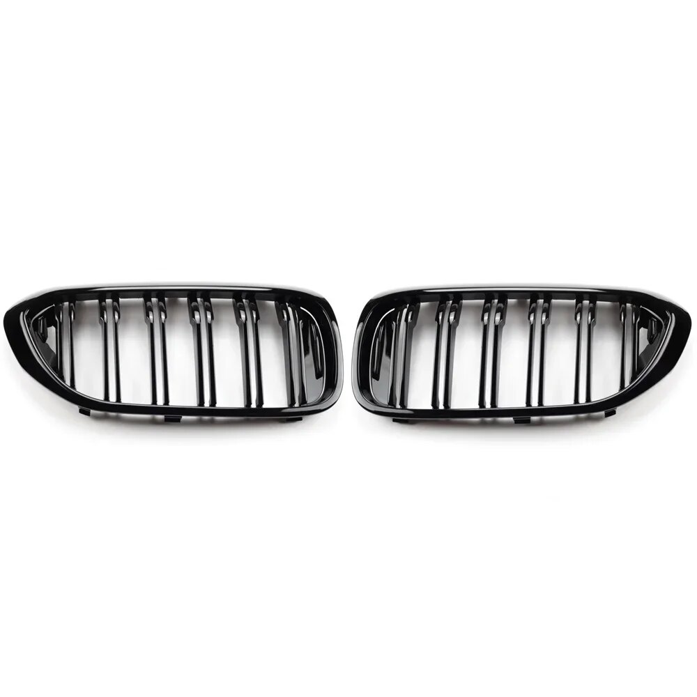 

Решетка радиатора переднего бампера для BMW 5 серии G30 G31 2017 2018 2019 2020, усовершенствованная решетка для Facelift Style, глянцевая черная двойная решетка