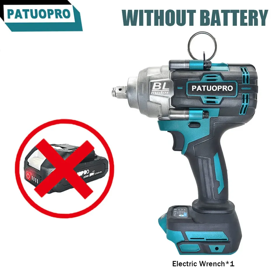 

Аккумуляторный ударный гайковерт PATUOPRO 2000 Нм для Makita 18 В