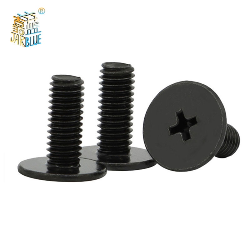 

100pcs/lot Zinc Plated Carbon Steel Cross Phillips Ultra Thin Flat Wafer Head Screw Bolt Laptop CM M1.6 M2 M2.5 M3 M4