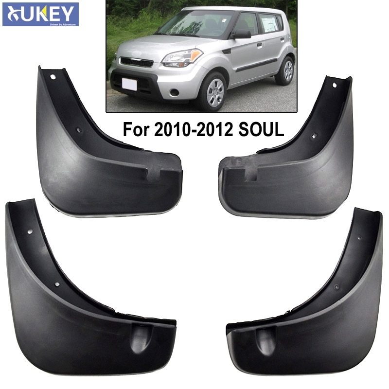 

Набор формованных автомобильных брызговиков для Kia SOUL 2010 2011, брызговики, брызговики, переднее и заднее крыло, Стайлинг