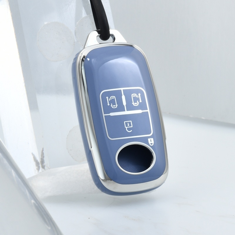 

4-кнопочный автоматический брелок для Toyota Perodua Yaris Ativ Raize Veloz Avanza Rush Daihatsu Japan TPU Smart Remote Car Key Case Cover