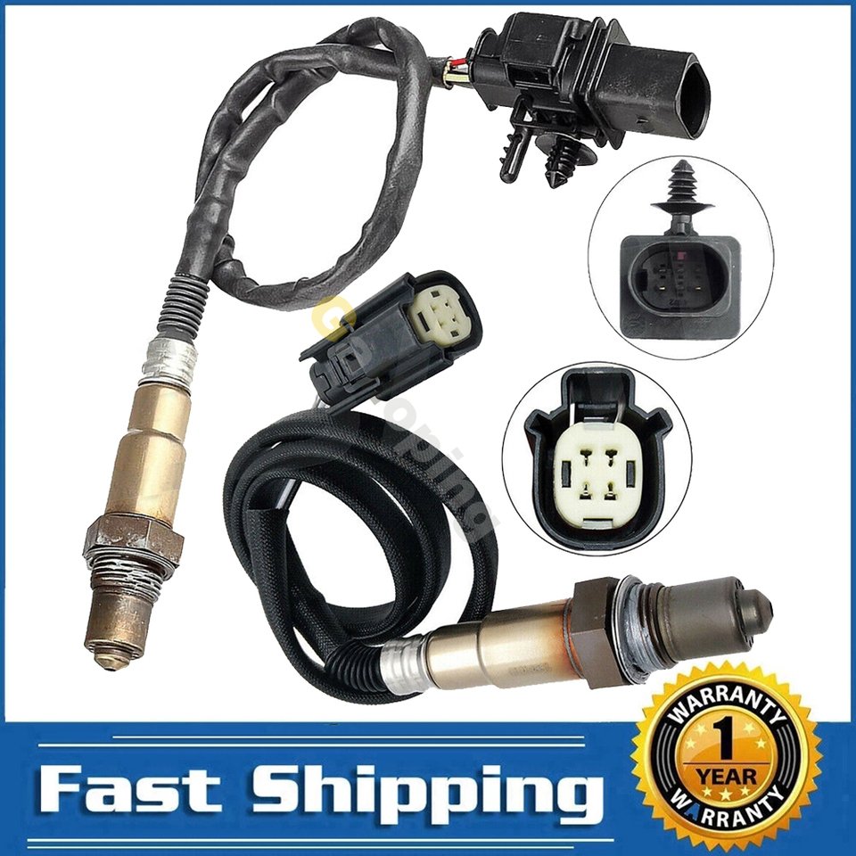 

2X датчик кислорода для 2012-2014 Ford Focus 2.0L 2013-2015 Fusion 1.6l 2015 Lincoln MKC 2.3L 5 проводов вверх и 4 провода ниже по потоку