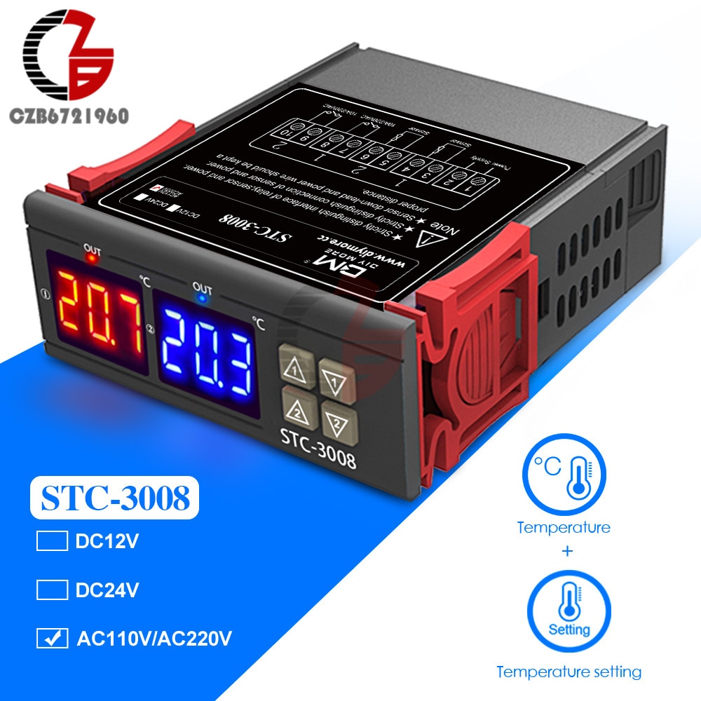 

Термостат diymore STC-3008 для холодильника
