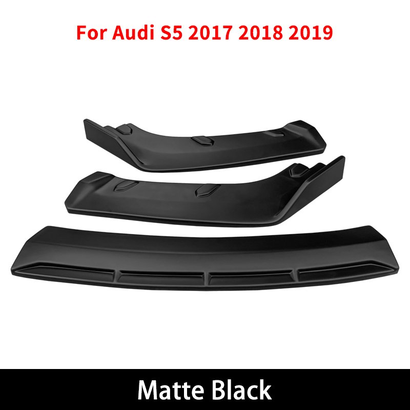 

Автомобильные аксессуары для Audi S5 2017 2018 2019, передний бампер, комплект кузова, спойлер на подбородке, диффузор, защита карбона, ABS