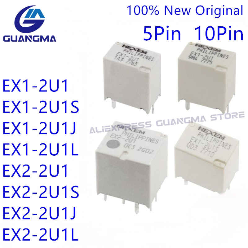 

Автомобильные реле EX1 EX2 5шт