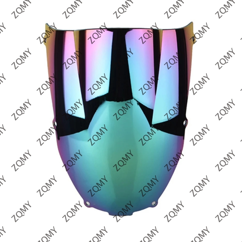 

Лобовое стекло мотоцикла с двойными пузырьками для Kawasaki Ninja ZX6R ZX-6R 2000 2001 2002 ABS пластик