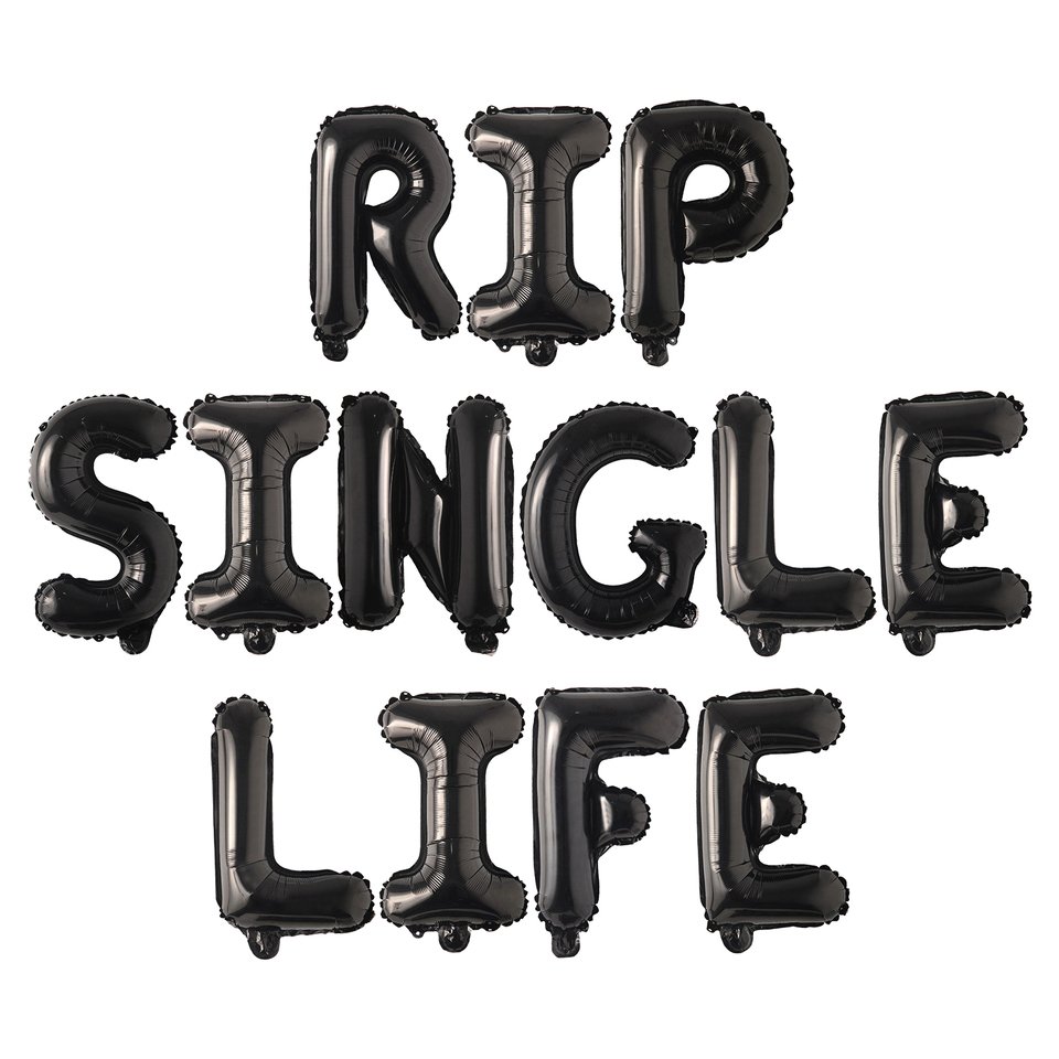 

Фольгированный шар "Rip Single Life", Fangleland