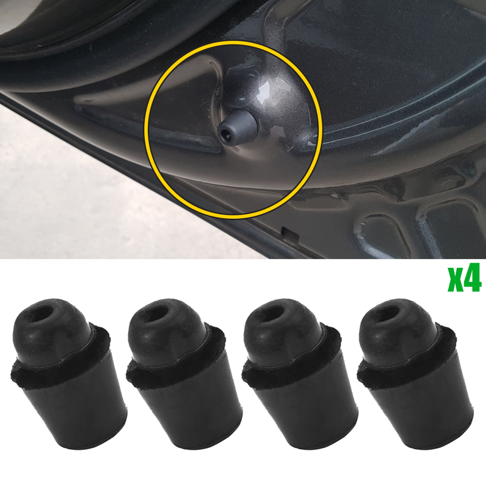 

4x для Renault Duster 2009 2010 2011 2012 2013 2014 2015 2016 2017 2018 автоматический дверной бампер багажник буферная накладка Bump Stop резиновая