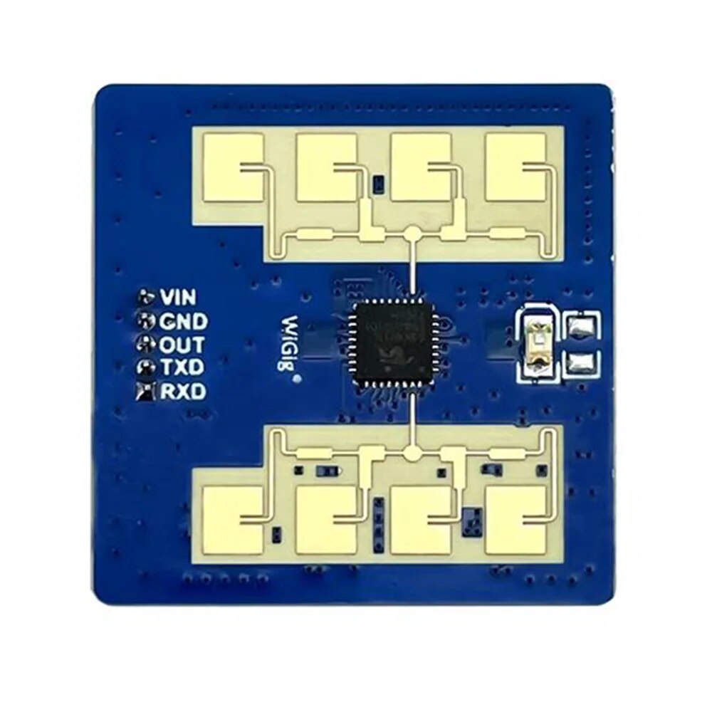 

Hi-Link Новый LD2411S умный дом 5 в 50 мА высокопроизводительный 24 ГГц модуль датчика расстояния движения/микро движения человека