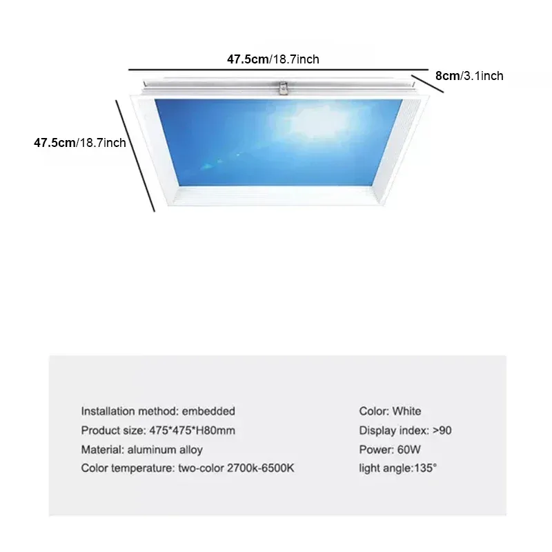 

ZEROUNO Потолочный светильник BLUE SKYLIGHT