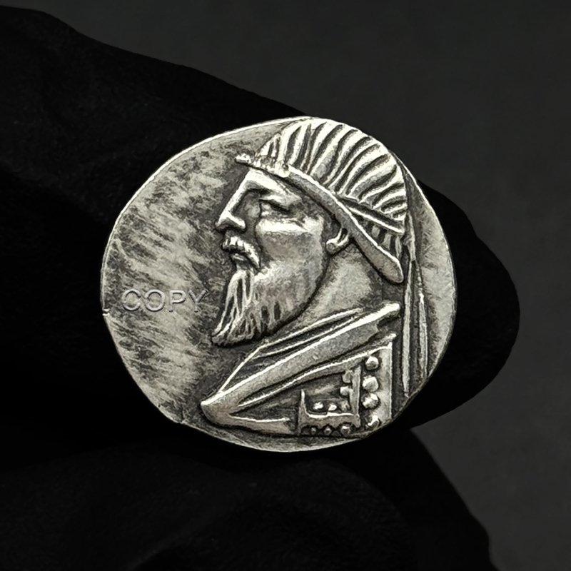 

Медные реплики монет Парфии Mithradates II, кулон Archer Four Drachms