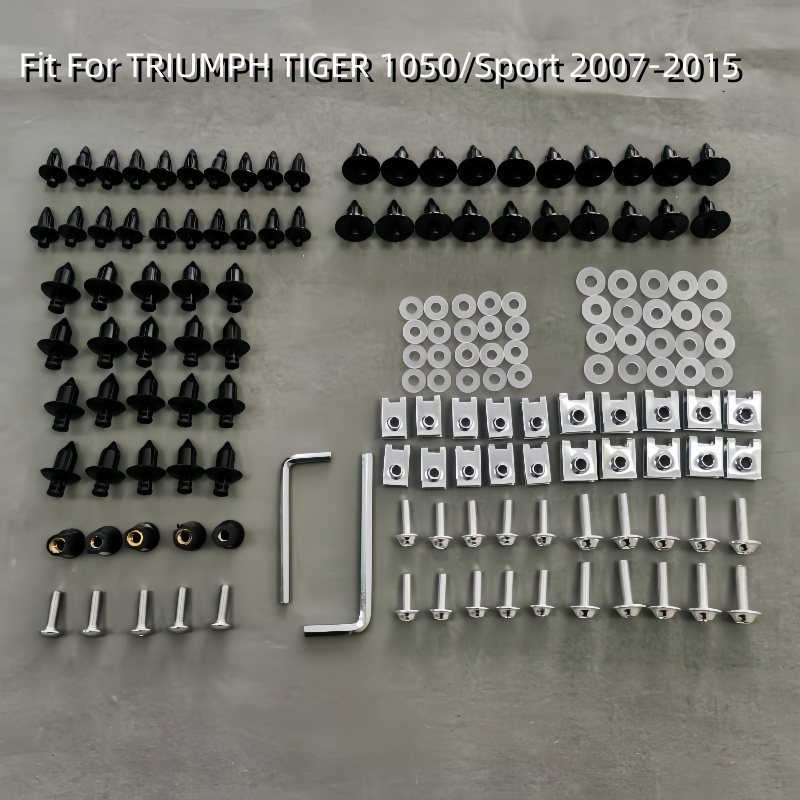 

Комплект обтекателей болты для кузова винты подходят для TRIUMPH TIGER 1050/Sport 2007 2008-2015