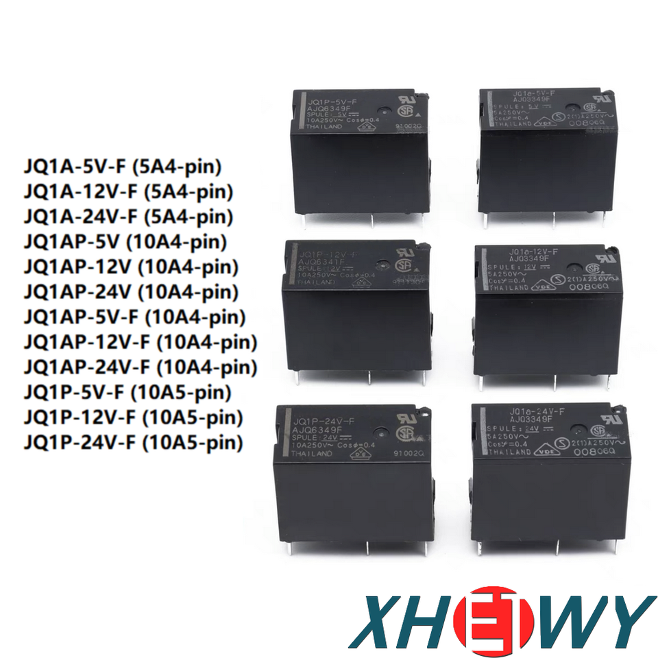 

Реле JQ1A-5V-F JQ1A-12V-F JQ1A-24V-F JQ1AP-5VJQ1AP-12V JQ1AP-24V JQ1AP-5V-F JQ1AP-12V-F JQ1AP-24V-F JQ1P-5V-F JQ1P-12V-F JQ1P