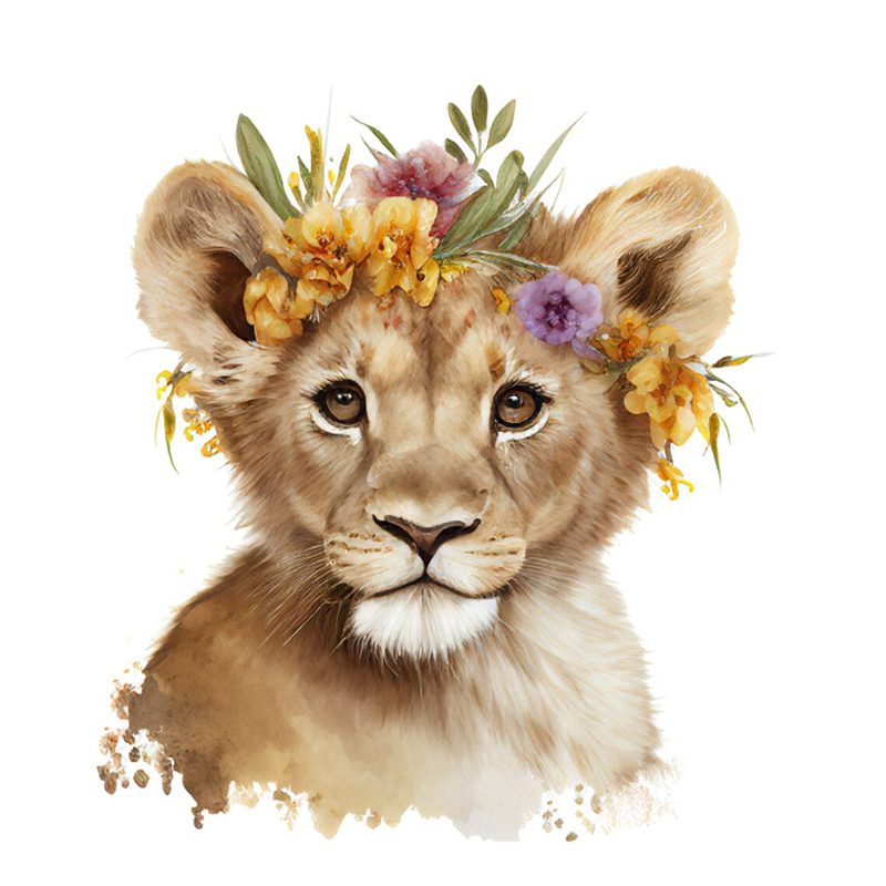 

ПВХ наклейка для стен Boho Animals