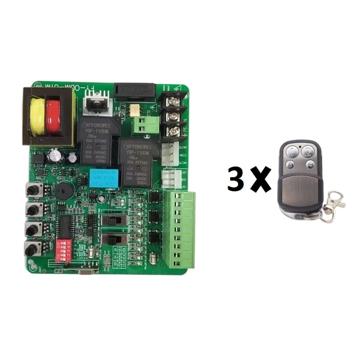 

Печатная плата для мотора раздвижных ворот LPSECURITY 220/110В