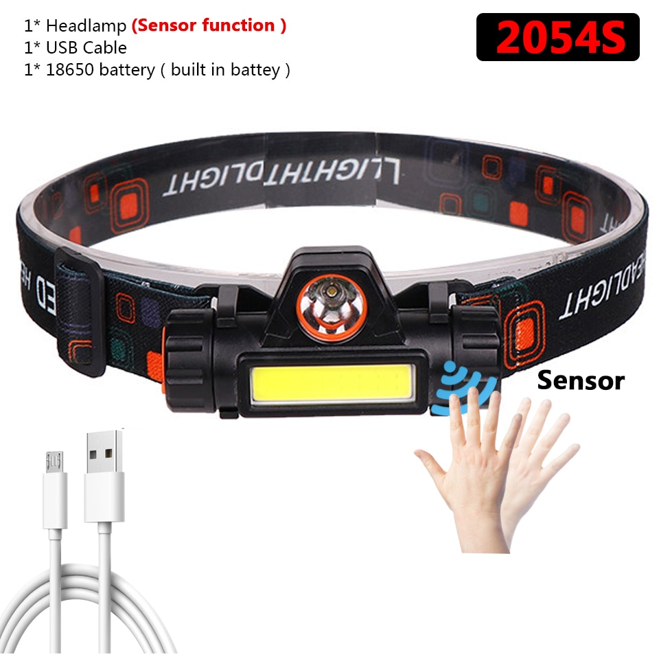 

Litwod налобный фонарь XP-G Q5+COB