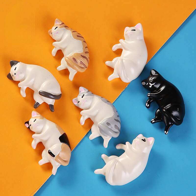 

5 шт. Мини фигурки спящих котов MINISO