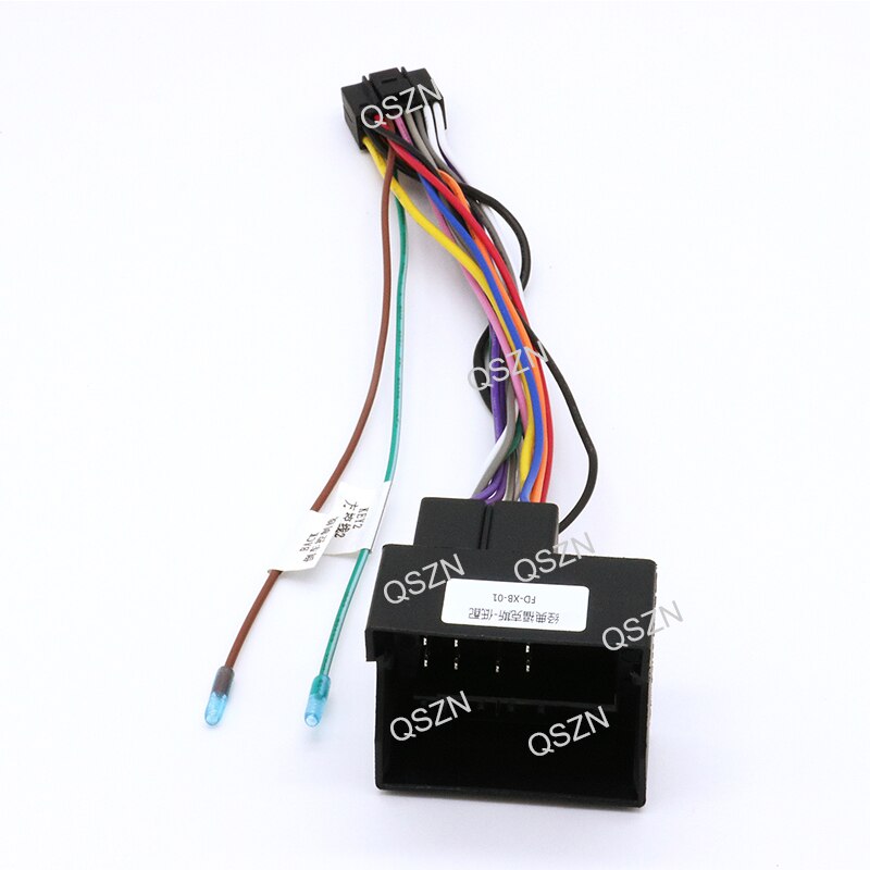 

QSZN Android Canbus Box FD01 для FORD Mondeo/S-MAX 16 штырь проводки кабели питания автомобильное радио мультимедийный плеер 2 DIN