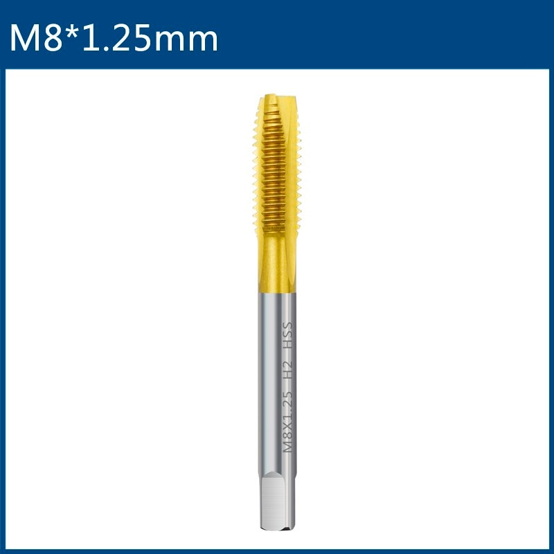 

Метчики xcan HSS титановое покрытие M2-M12