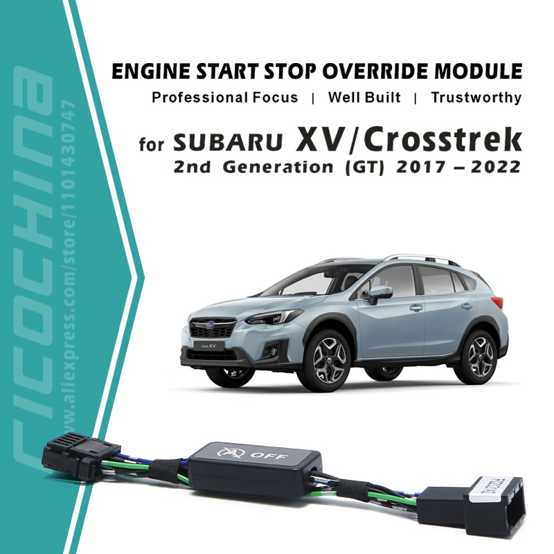 

Для SUBARU XV Crosstrek GT 2017-2022 автомобильная система автоматического остановки запуска двигателя для 2-го поколения XV выключающее реле управления устройством