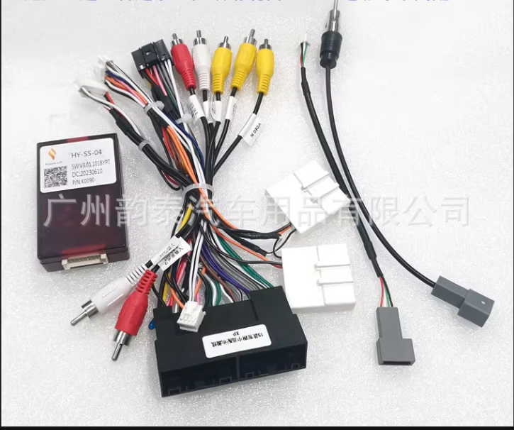 

16-контактный жгут проводов CANBUS Box для Hyundai Elantra Santa Fe IX45 KIA Sorento K3 Sportage Cerato с SPDIF AMP