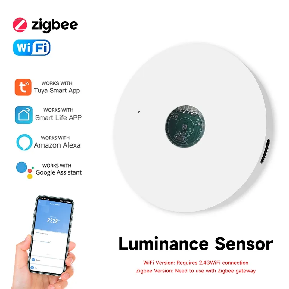 

Датчик освещенности iHseno WiFi/ZigBee