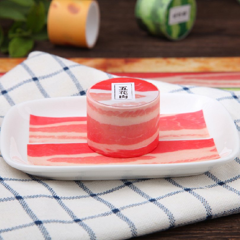 

Washi Tape имитация мяса YOUQIWJ
