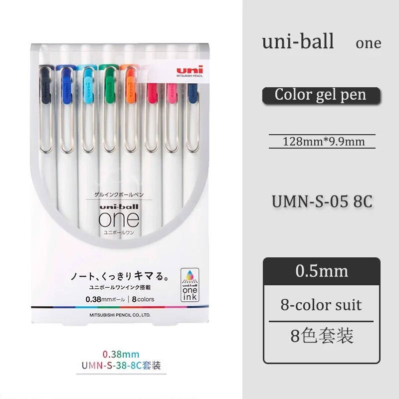 

Гелевая ручка UNI-ball черная 0.38/0.5 мм