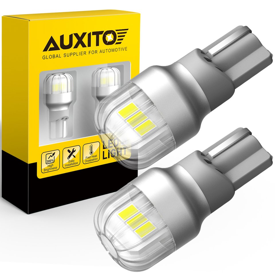 

Автомобильные светодиодные лампы AUXITO T15 высокой мощности, фонари заднего хода для салона автомобиля, T10 W5W, боковые габаритные огни, 2 шт.