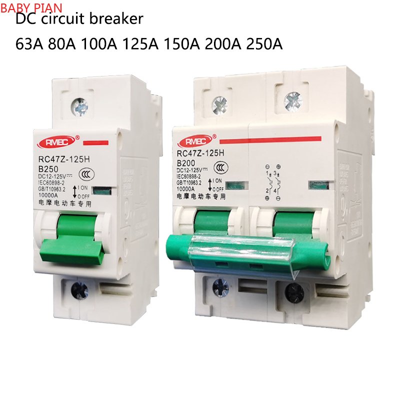 

Автоматический выключатель DC Breaker12V 24V 36V 48V 96V 120V 80-250А
