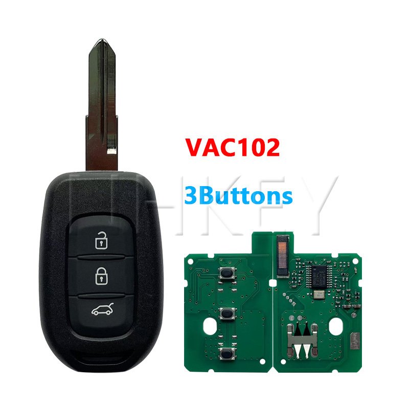 

NH KEY 3 кнопки дистанционного ключа 433 МГц 4A PCF7961M для Renault Sandero Dacia Logan Lodgy Dokker Duster Trafic Замена управления