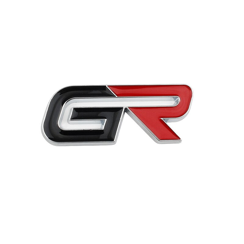 

Автомобильный логотип GR, эмблема, значок, наклейки, этикетки для Toyota GR Sport Gazoo Racing Yaris Corolla Hilux Supra C-HR 86, аксессуары
