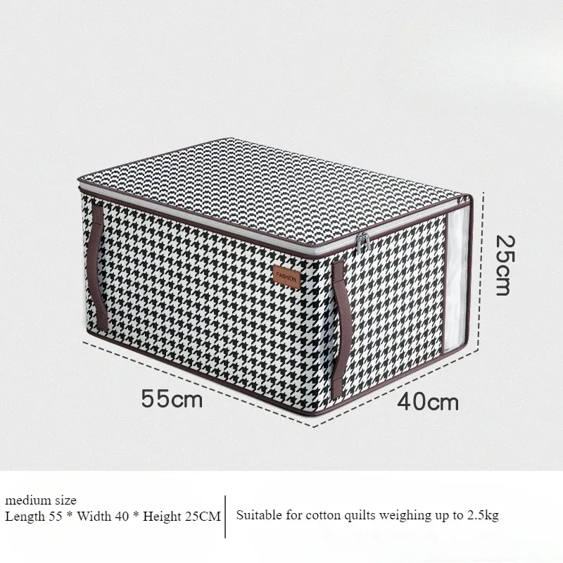 

Thickened Non-woven Quilt Storage Bag for Household High-capacity Clothing Clothes Packaging Bag Organizing Luggage Bag