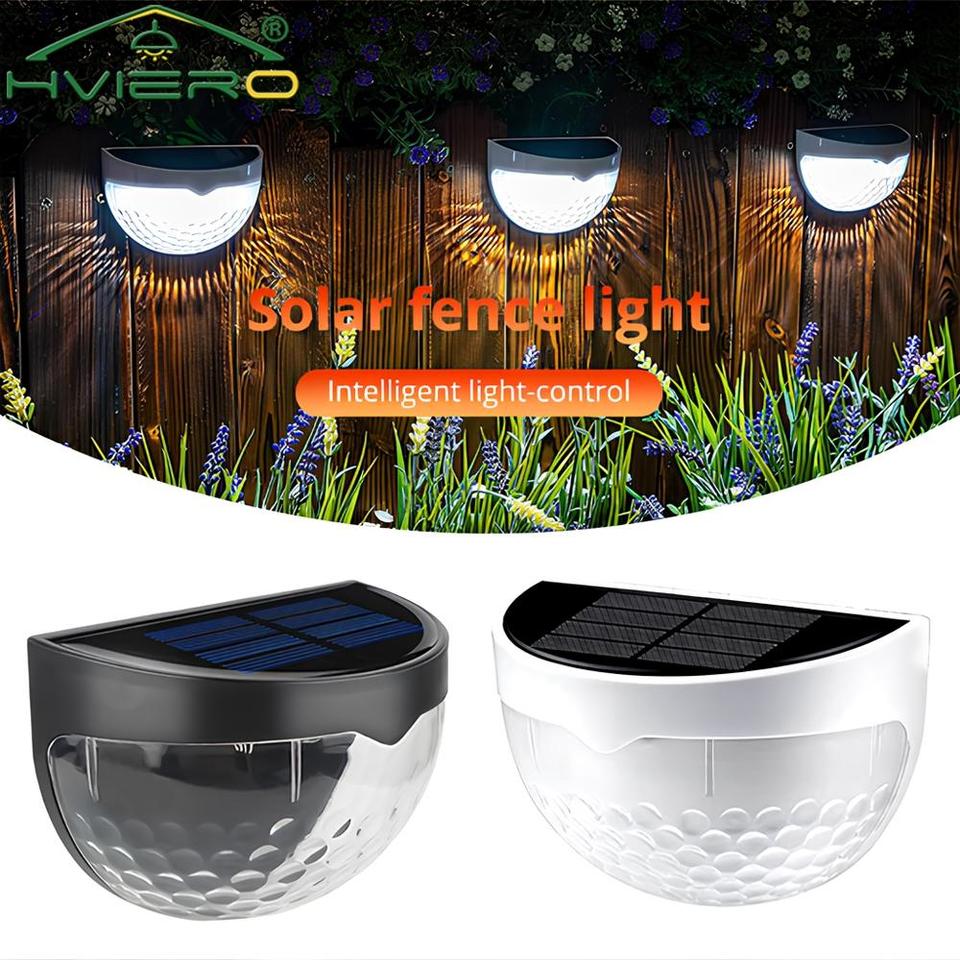 

Солнечный светильник HVIERO 6 LED черный/белый