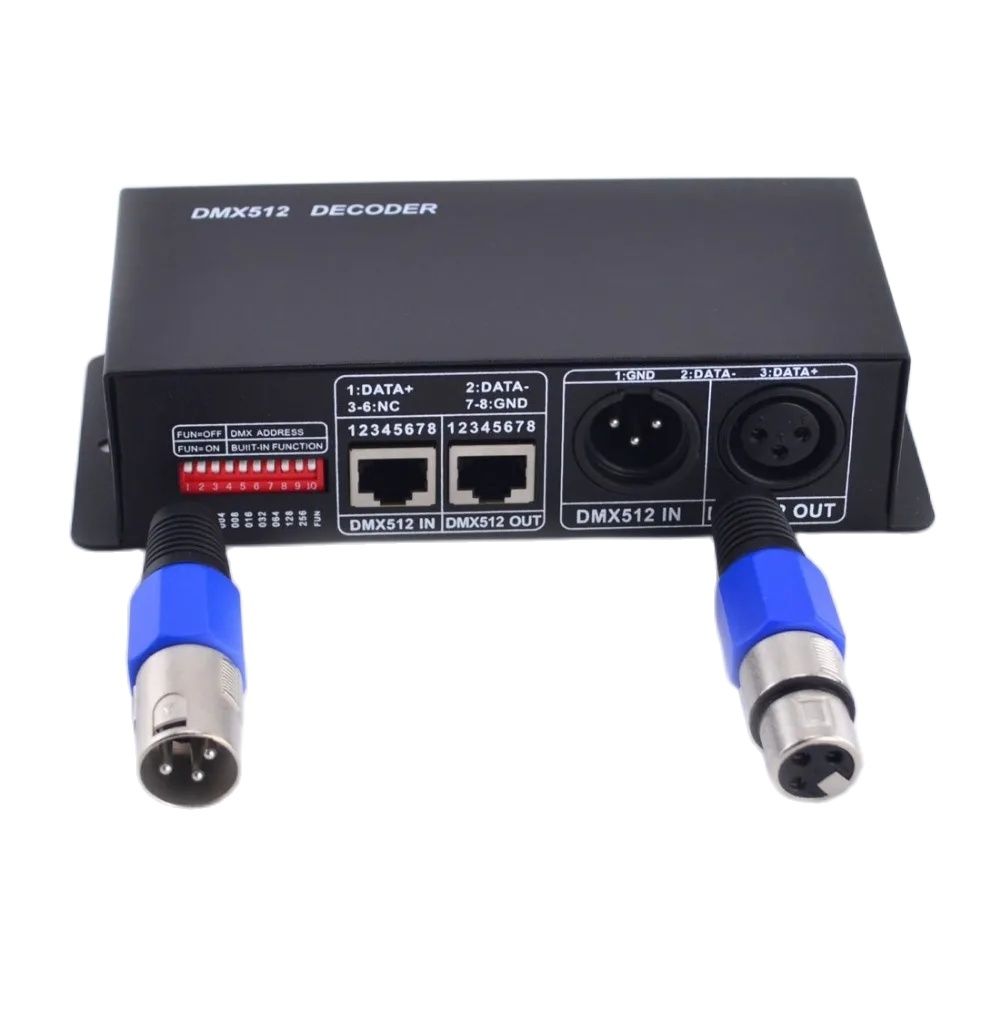 

JOYPJLIT RGB Контроллер DMX 3/4 каналов 32A