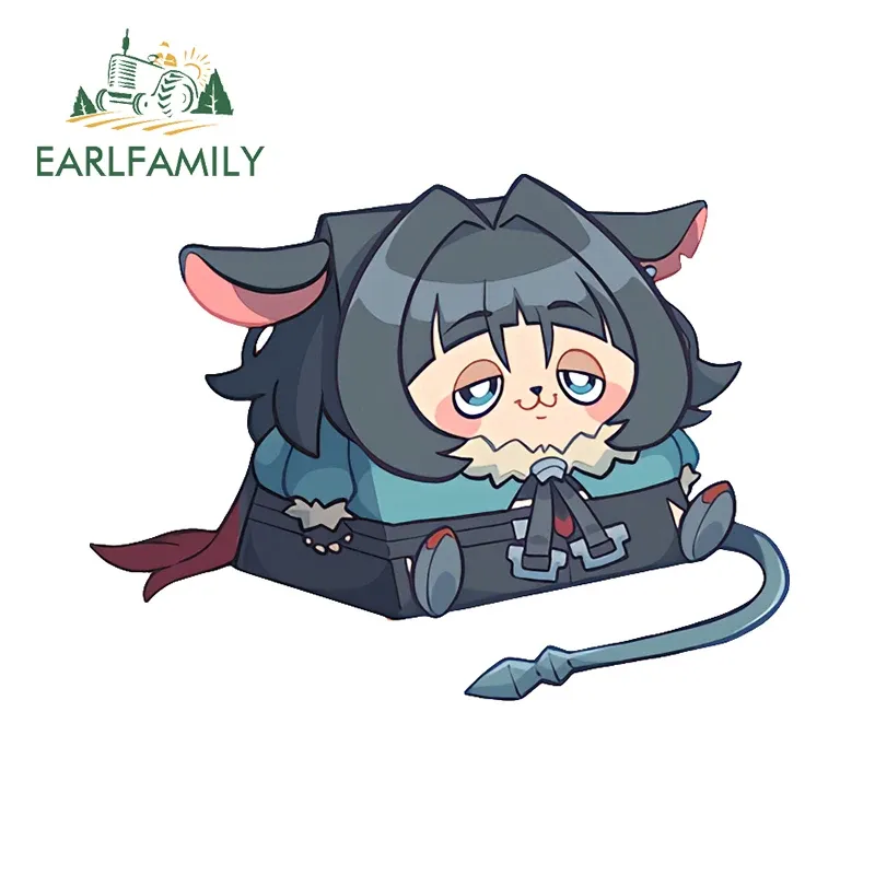 

EARLFAMILY 13 см × 9,8 см Jane Doe Box Zenless Zone Zero автомобильные наклейки, забавные яркие автомобильные окна, окклюзия, скрапбукинг