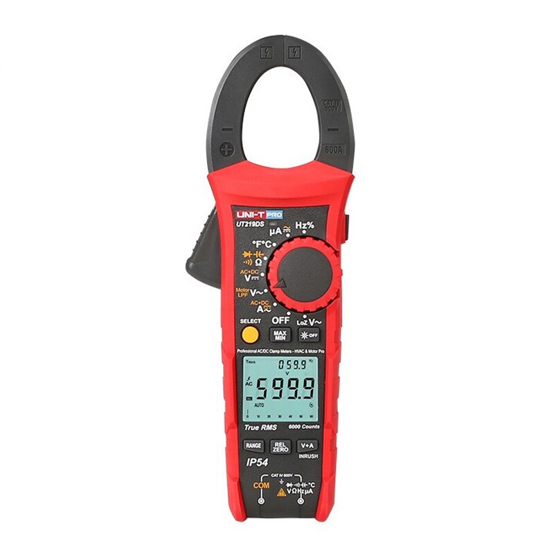 

UNI-T UT219E/UT219M/UT219DS Токоизмерительные клещи 600A