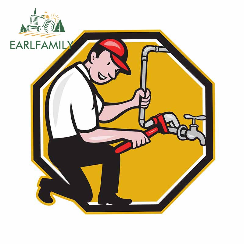 

EARLFAMILY 13 см x 13 см для сантехники, изящная наклейка, фотография на заказ, материал для мотоцикла, окклюзия, декор от царапин
