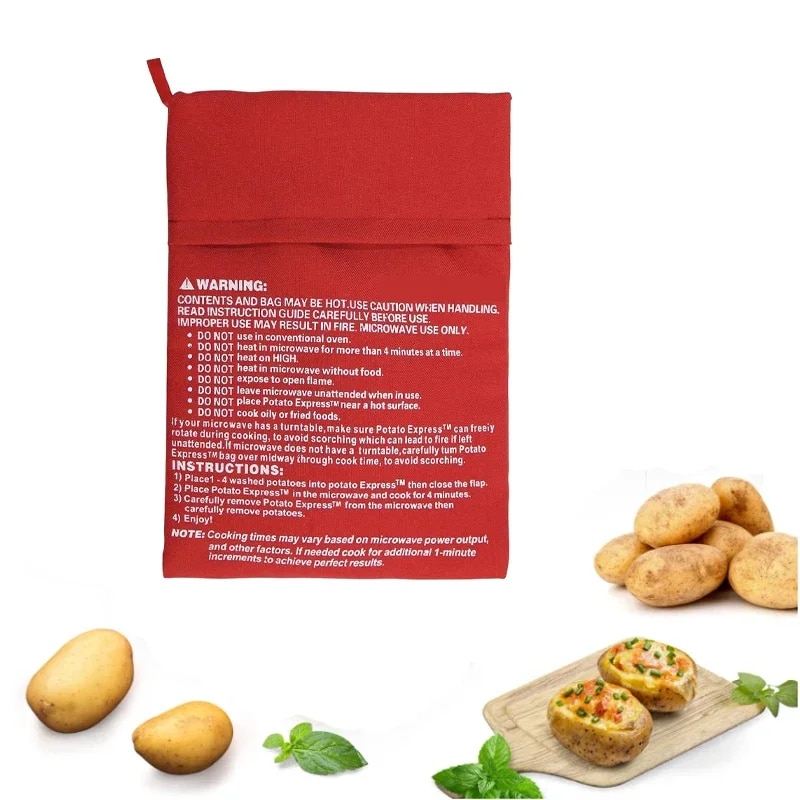 

Микроволновая сумка для картофеля Quick Fast