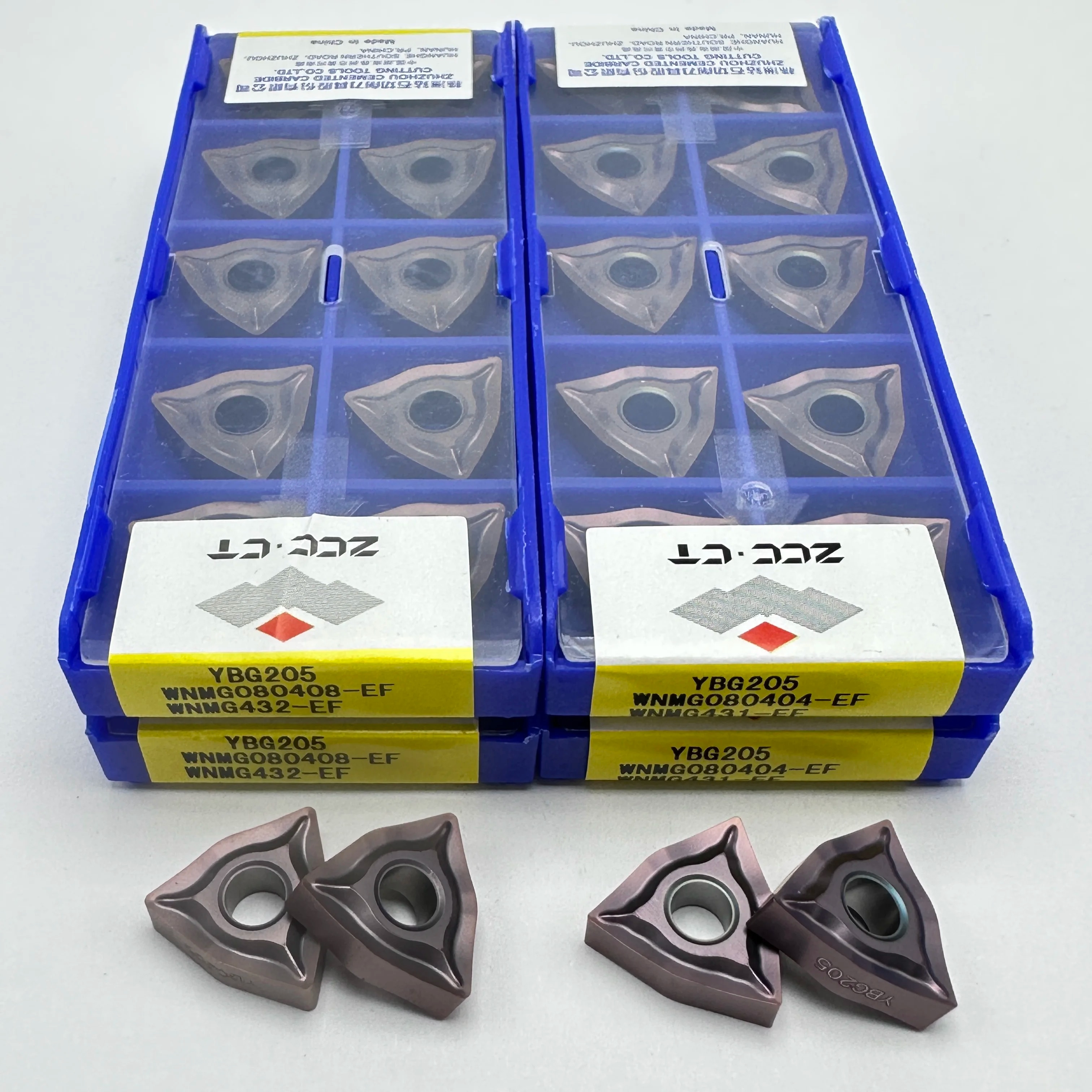 

Карбидные вставки ZCC.CT WNMG080404-EF WNMG080408-EF YBG205