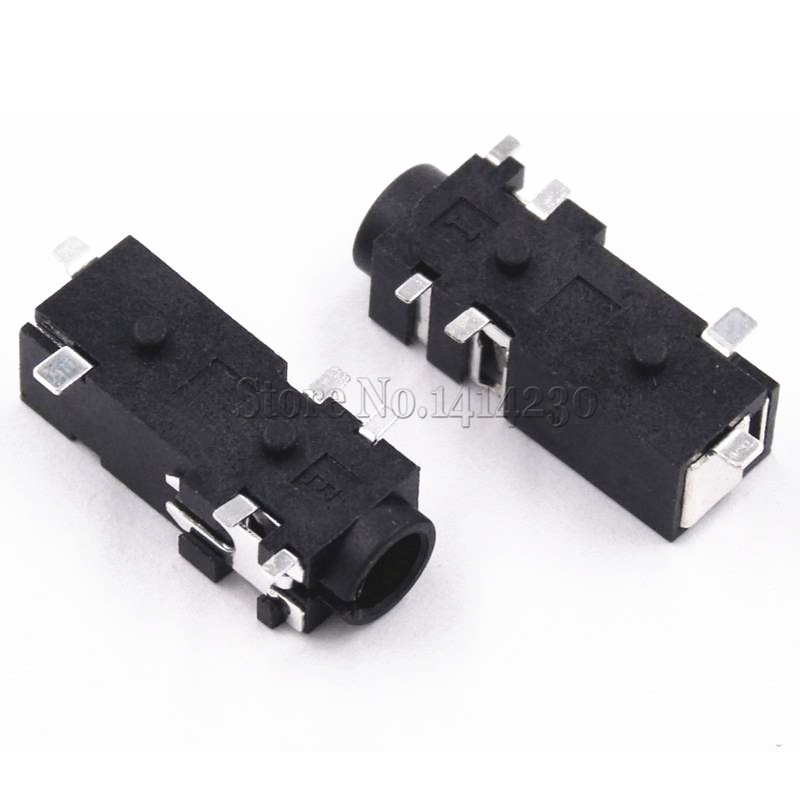 

SJ-43514-SMT-TR CUI 3,5 мм наушники Stereo Audio Jack 12v разъем SMT