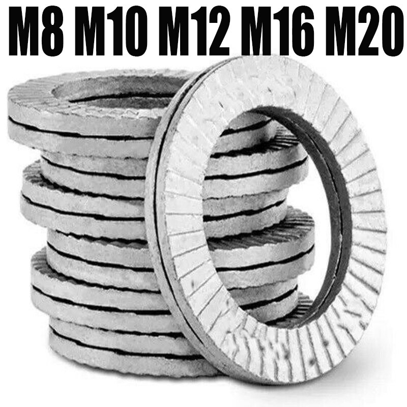 

Шайбы с клиновидным замком M8 M10 M12 M16 M20