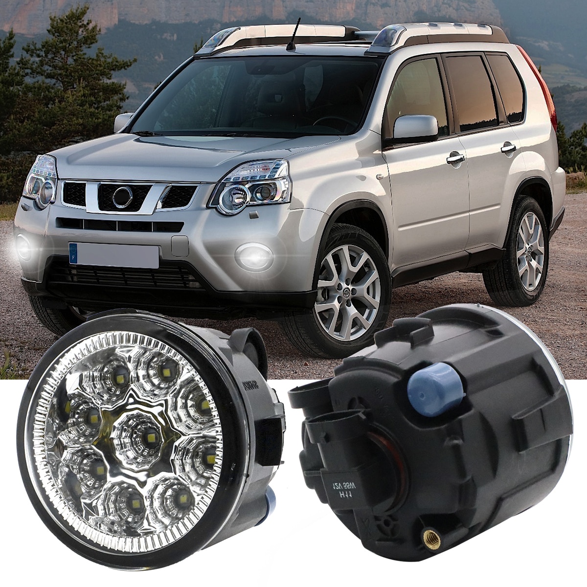 

2x светодиодные противотуманные фары в сборе для Infiniti EX35 FX37 G37 M56 для Nissan Juke Tiida Rogue Cube Versa Murano Note