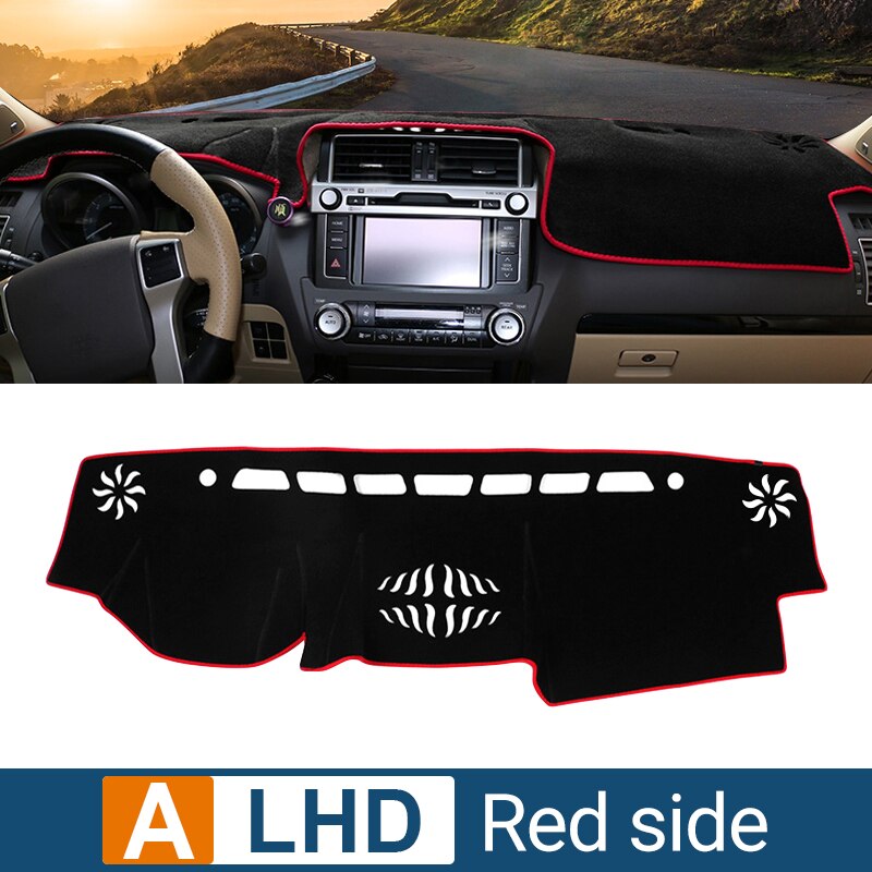 

Toyota Land Cruiser Prado 150 J150 2010-2020, Чехол Для Приборной Панели, Аксессуары Для Салона Автомобиля, Полиэстер/фланель
