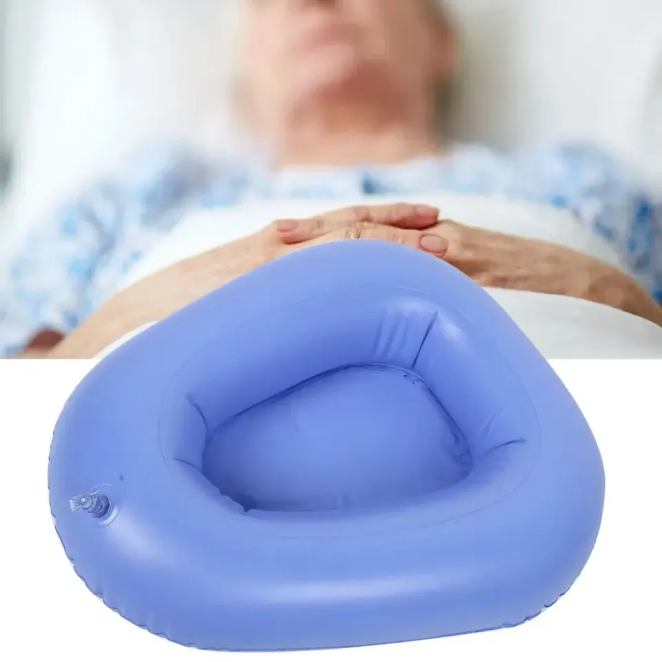 

Надувной горшок Yuwell Bedpan синего цвета