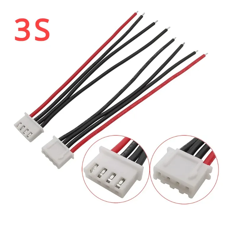 

JST-XH2.54mm 1S 2S 3S 4S 5S 6S 8S Lipo Балансный зарядный кабель B6 Разъем Провод 22AWG 10см 15см 20см 30см