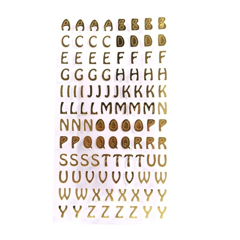 

Бронзовые декоративные наклейки MY Kraft Paper