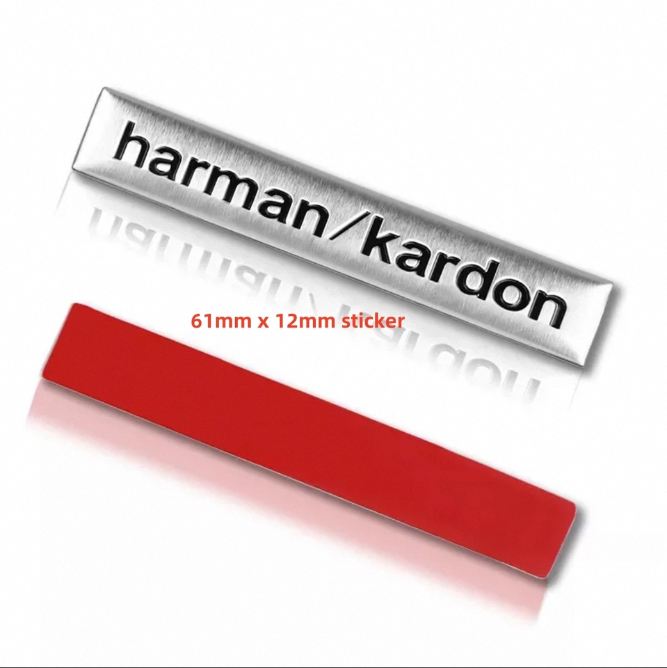 

4 шт./10 шт., высококачественный металлический стикер Harman/Kardon, автомобильный Hi-Fi динамик, значок аудиодинамика, стерео эмблема, наклейка, автостайлинг, аксессуары