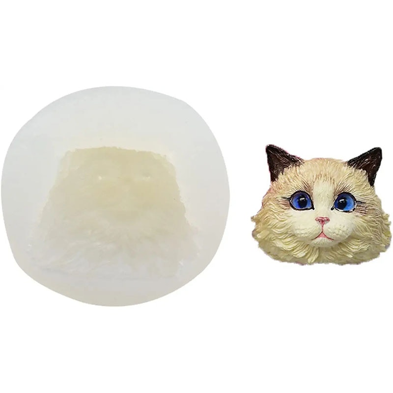 

Формы для выпечки силиконовые 3D кот