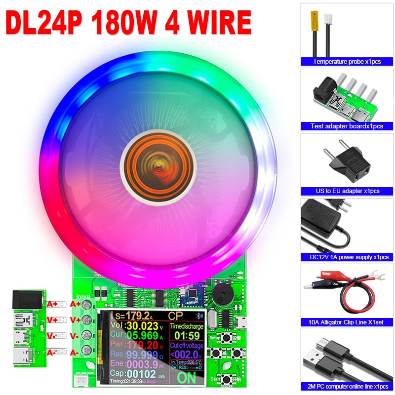 

ATORCH DL24/P USB-тестер аккумуляторов